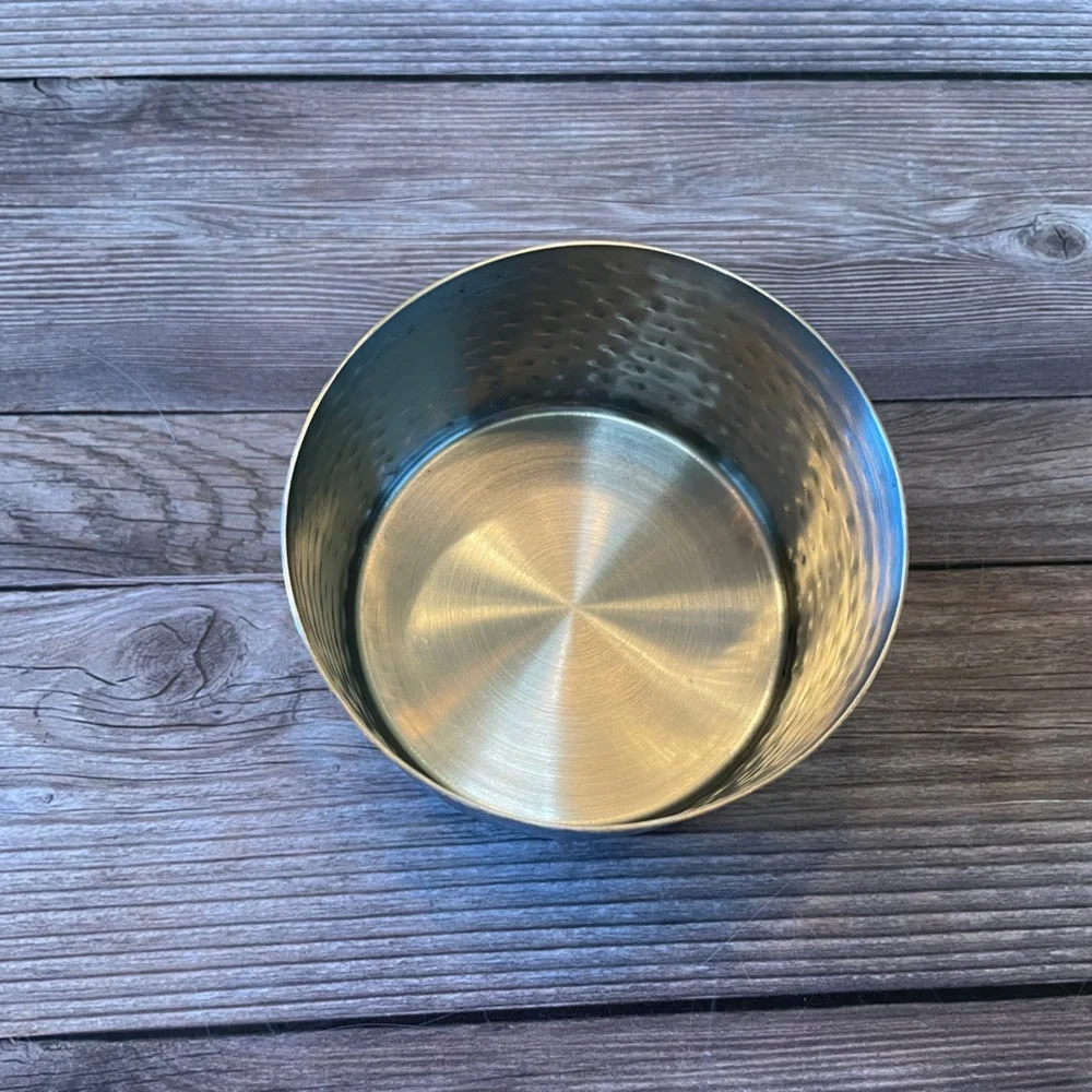 New ✨Williams Sonoma ~ Hammered Wine Coaster